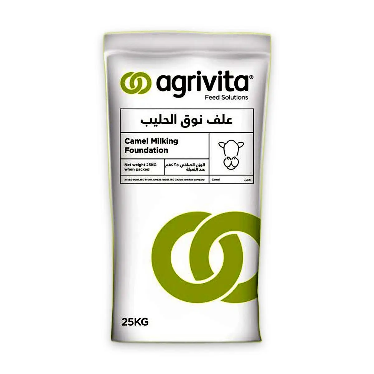 Agrivita Camel Milking Foundation 25 kg feed bag for milking camels